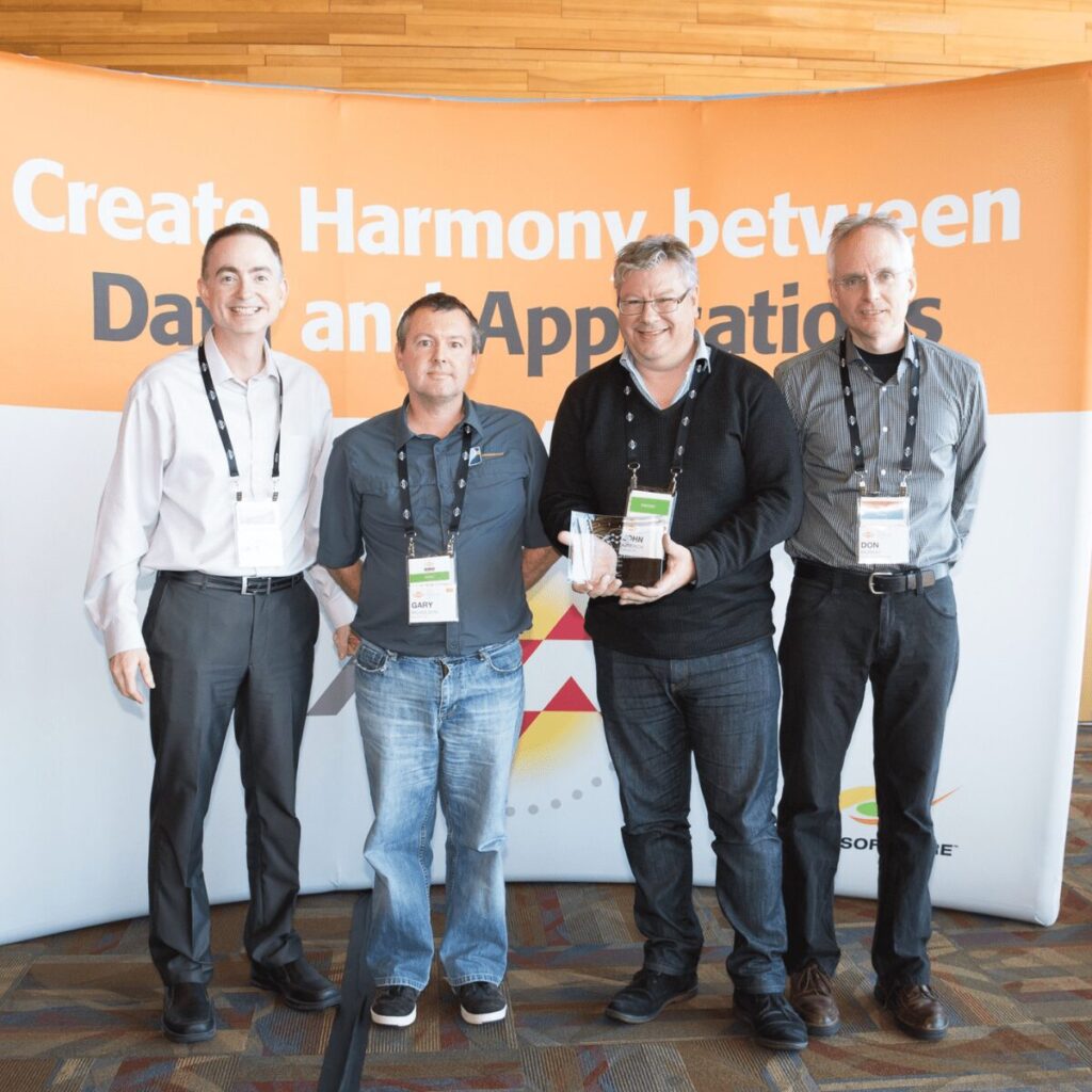 Dale Lutz (Safe), Gary Nicholson (Locus, John Arnerich (Locus) and Dale Murray (Safe)